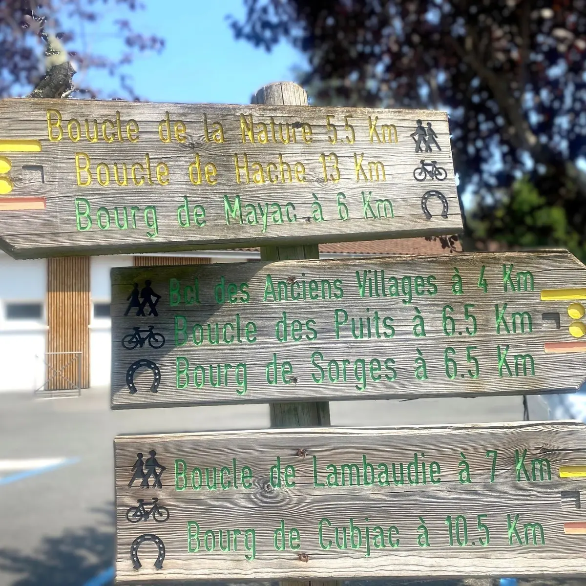 Savignac les églises-Boucle de la nature-Signalétique 2