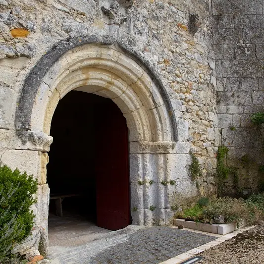 Portail église Saint-Félix-de-Bourdeilles