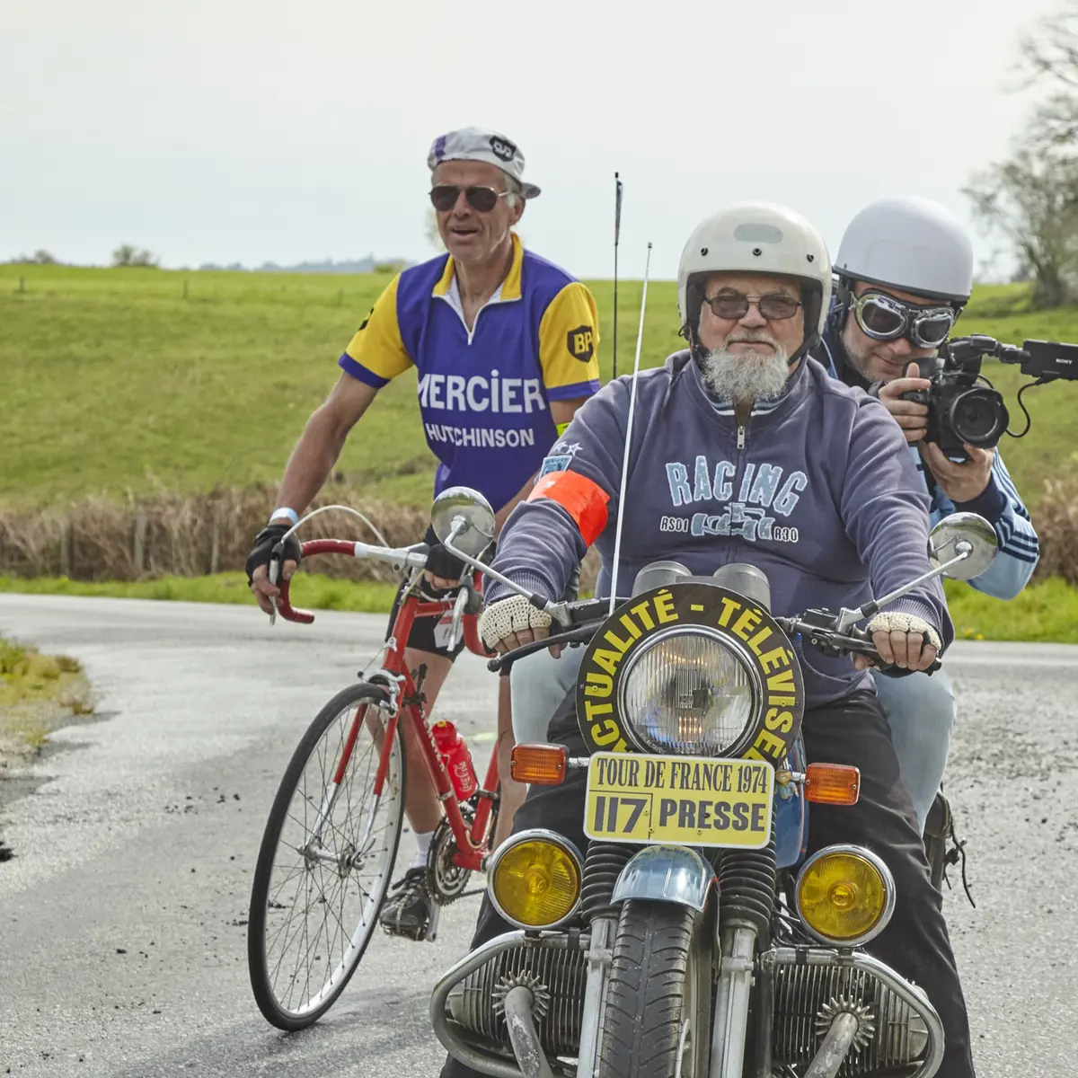 Balade en vélo vintage la Marcel Jourde à Royères