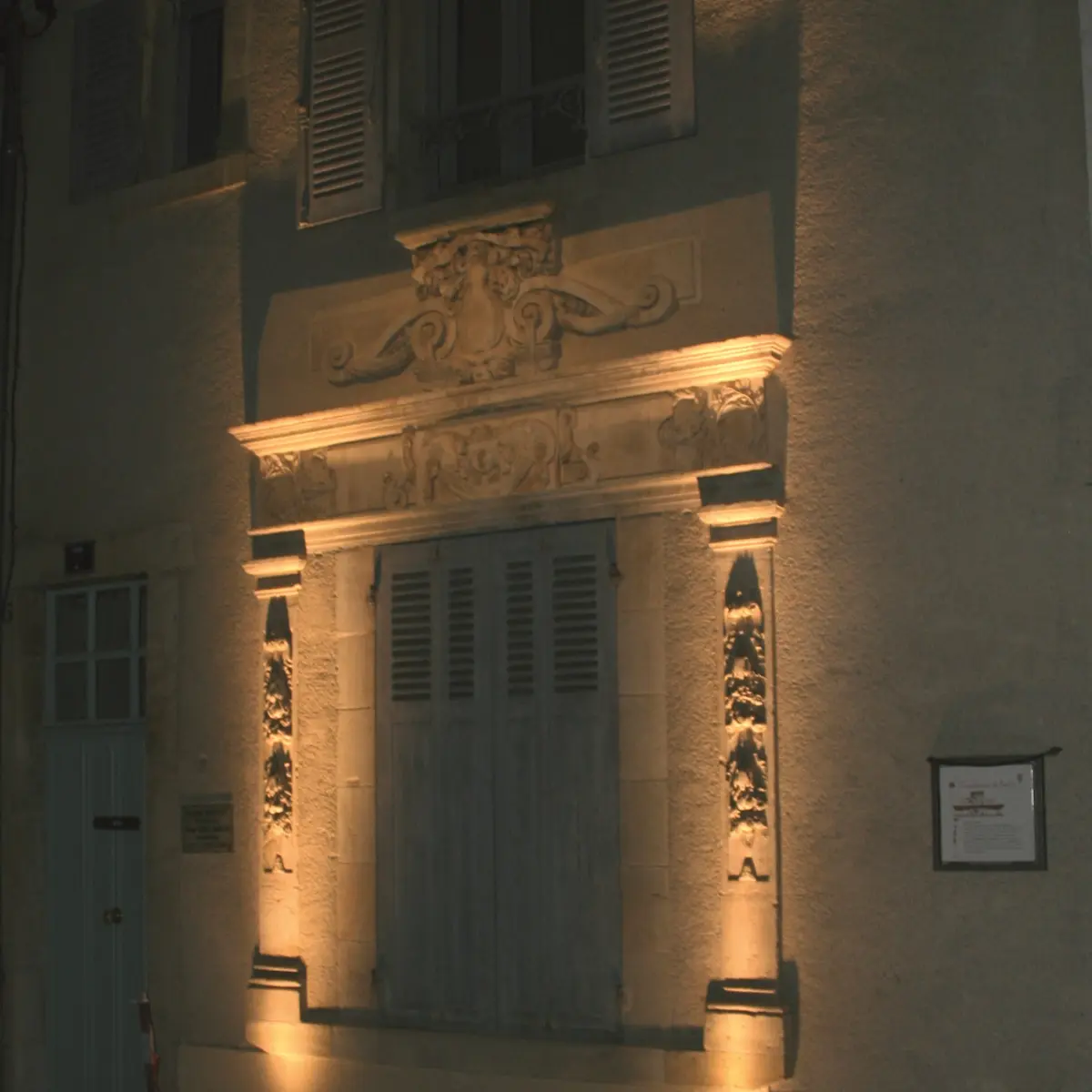 Parcours lumières fenêtre illuminée, Tourisme Coeur de France