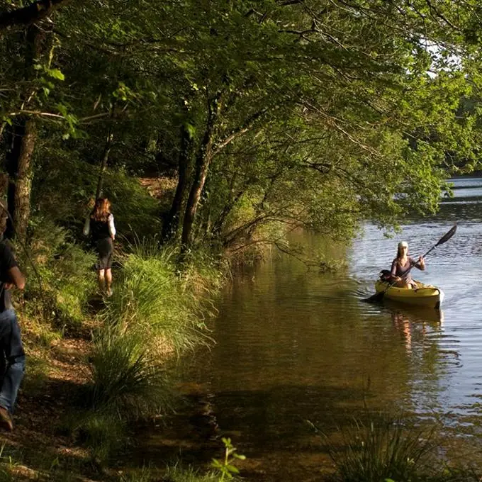 Rivière du loch morbihan bretagne sud