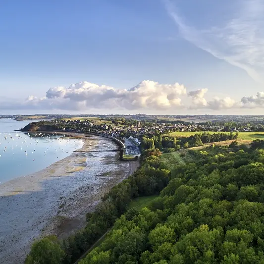 ©ALamoureux - Vue aérienne Saint-Suliac