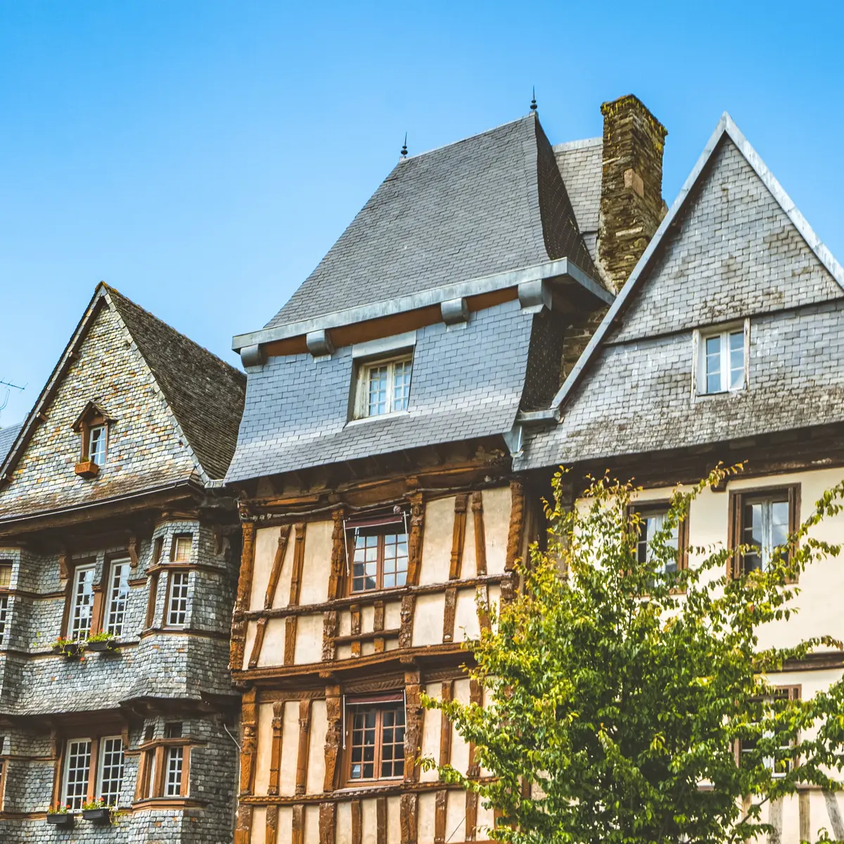 Les maisons à colombage-Lannion