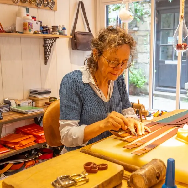 Atelier Mélisande - Artisans d'art - Cuir - Josselin - Morbihan - Bretagne
