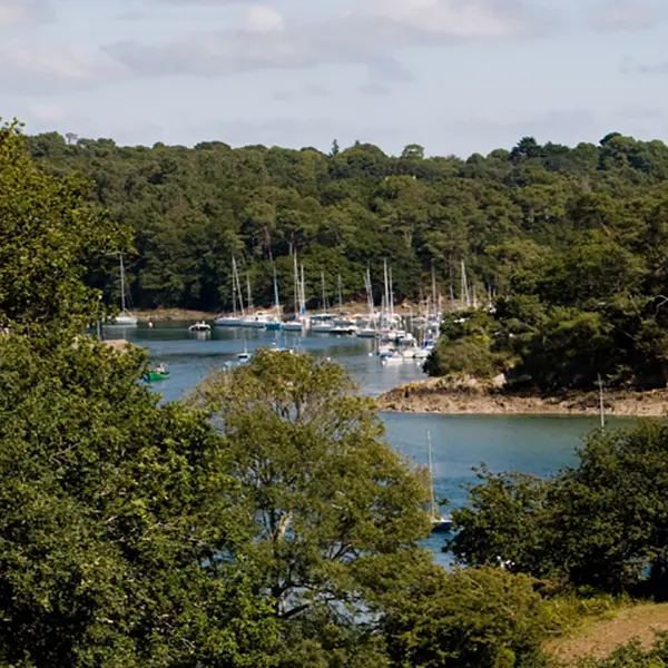 Le Bélon par le senstier côtier.