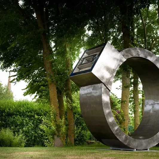 Sculpture au Parc de Bellevue