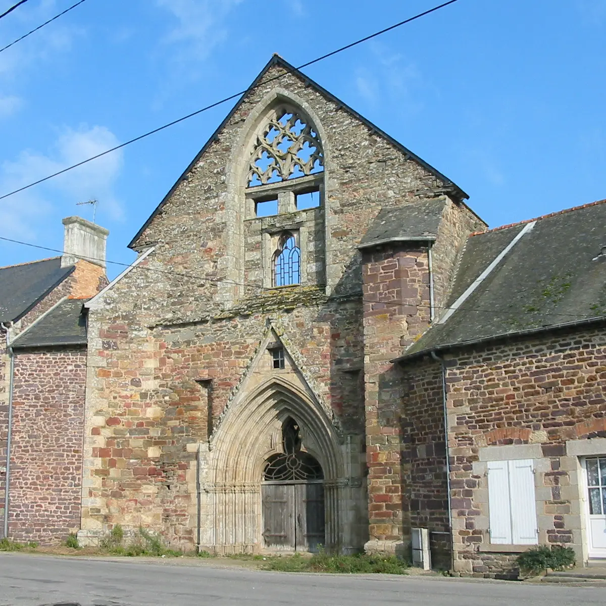 Abbaye Saint Jacques de Montfort sur Meu