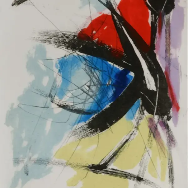 MIOTTE Jean - Évasion (gravure au carborundum, 58 x 46 cm)_Galerie_Saphir_Dinar