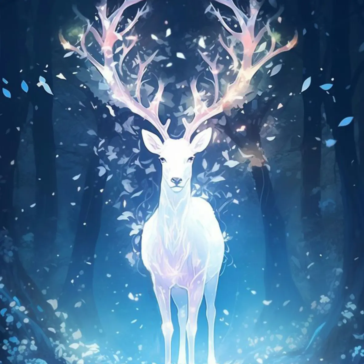 LE SOUFFLE DU CERF BLANC