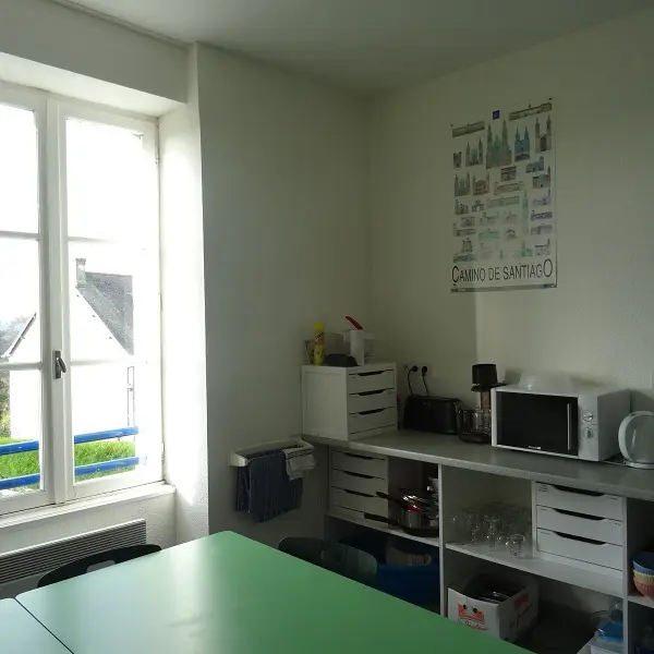 Cuisine collective - Gîte de randonnée à Montours