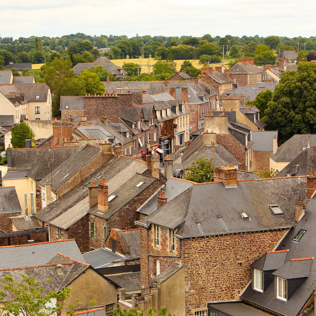 Vue depuis la tour Papegaut