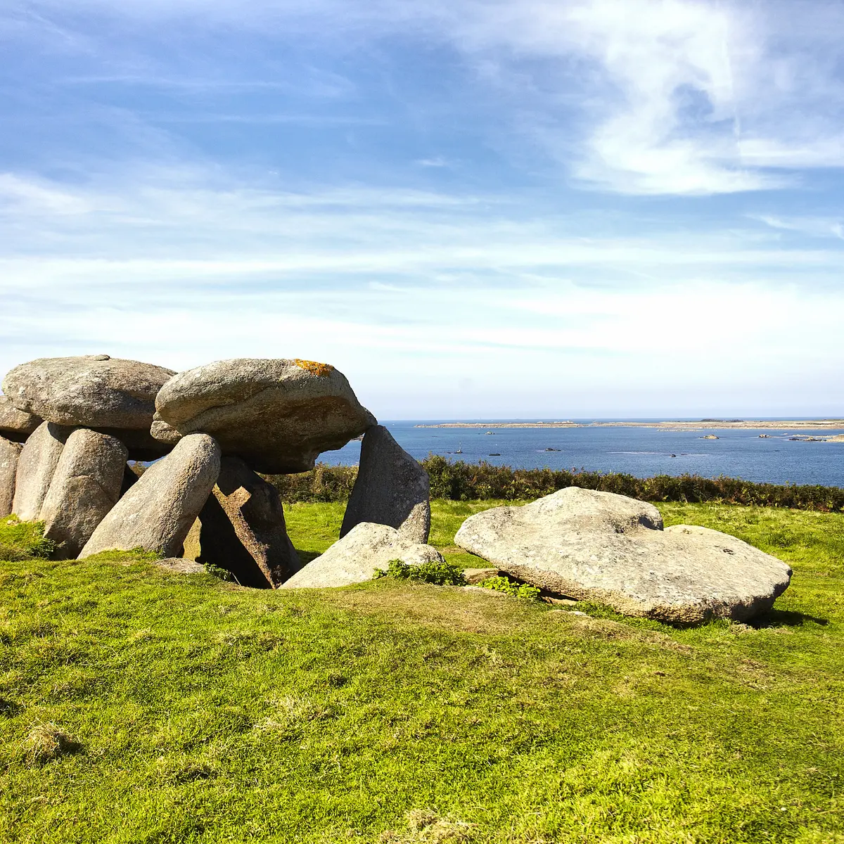 allée couverte de l'île Milliau