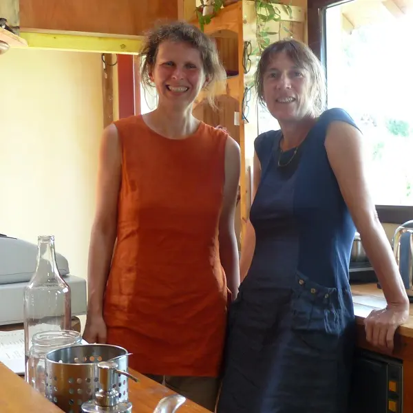 Isac et Isabelle, gérantes du café Aux Vents des Rêves - Lizio - Morbihan