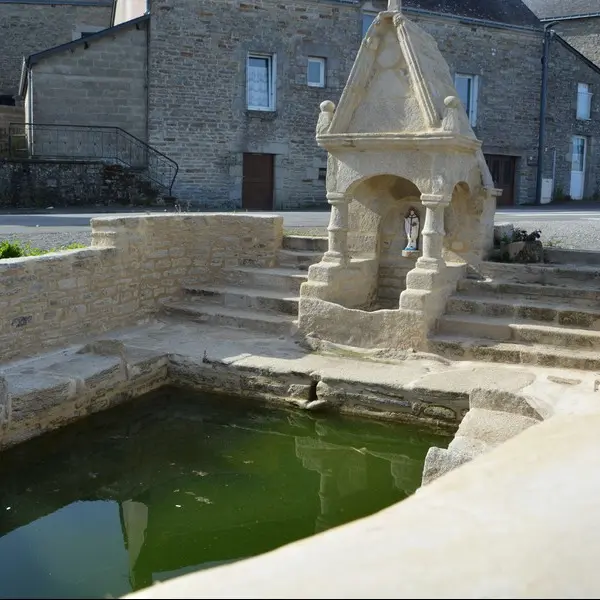 Fontaine lavoir - Cruguel - Morbihan - Bretagne