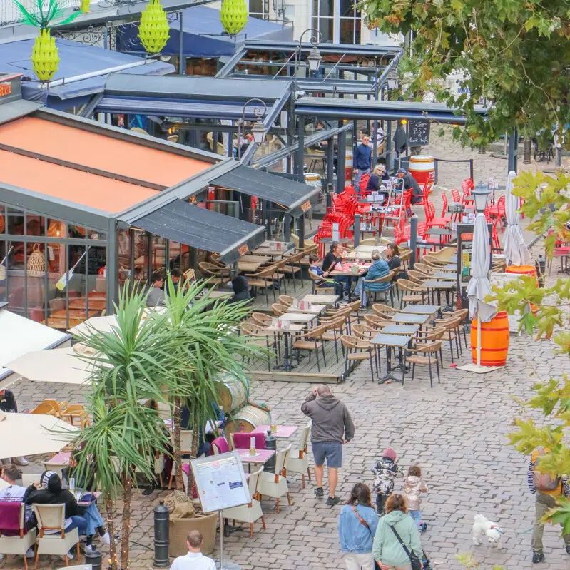 ©SMBMSM - Place Chateaubriand - Route du Rhum 2022 - Saint-Malo