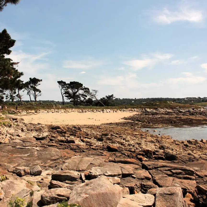 Plage des Dames - Port Saint-Sauveur - Ile-Grande - Pleumeur-Bodou