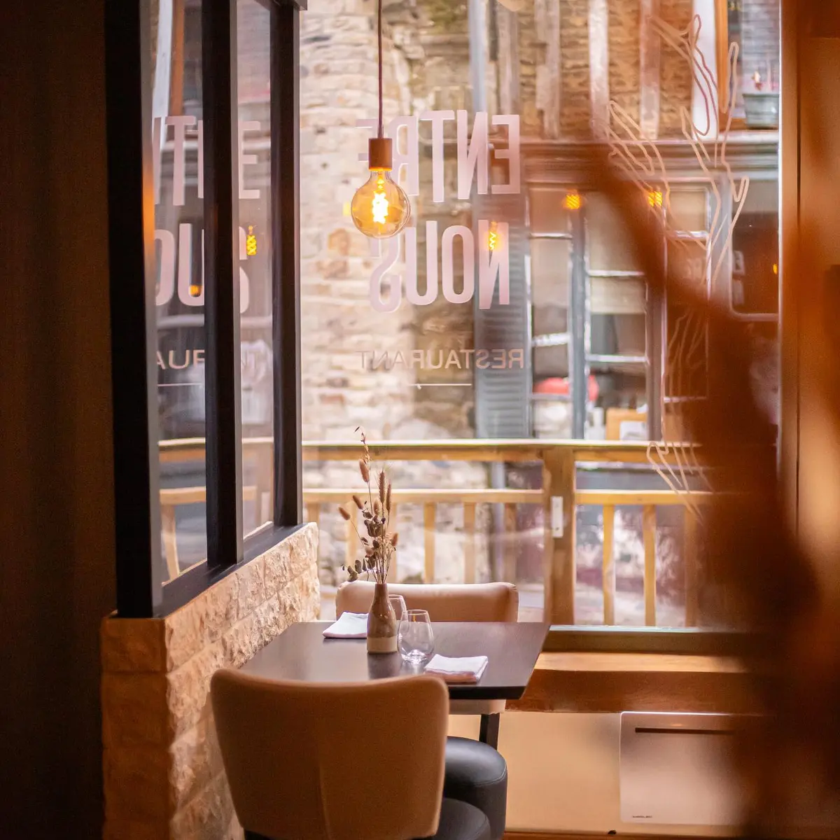 Restaurant Entre Nous Vitré salle