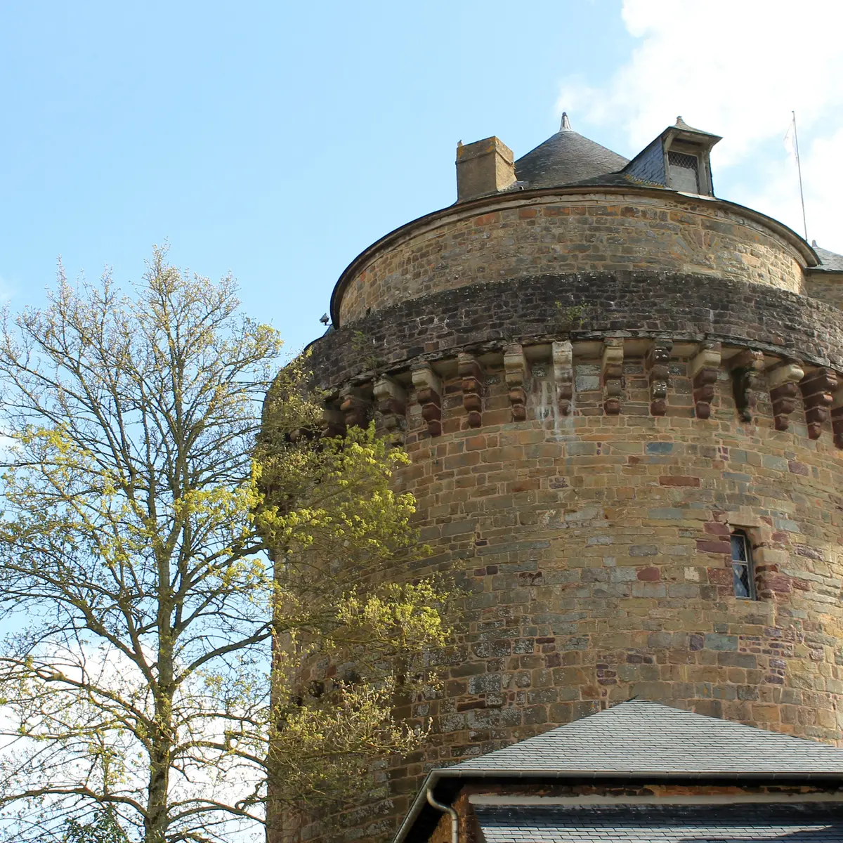 Tour Papegaut Montfort sur Meu Petite Cité de Caractère