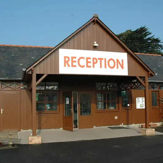 Vue de la reception - Camping les Chevrets