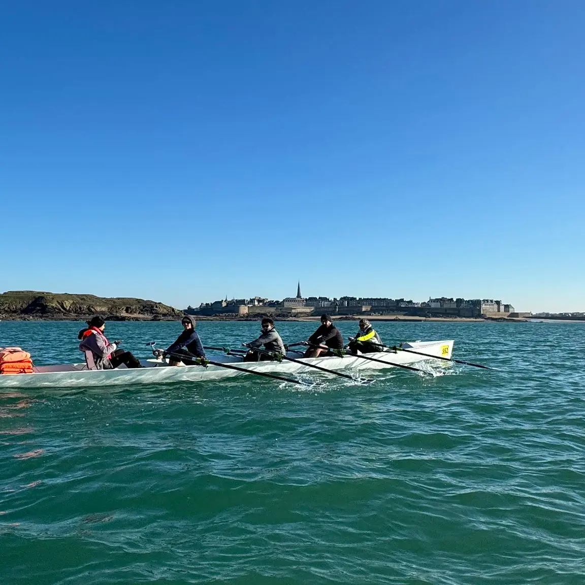Aviron en baie -SNBSM - St Malo