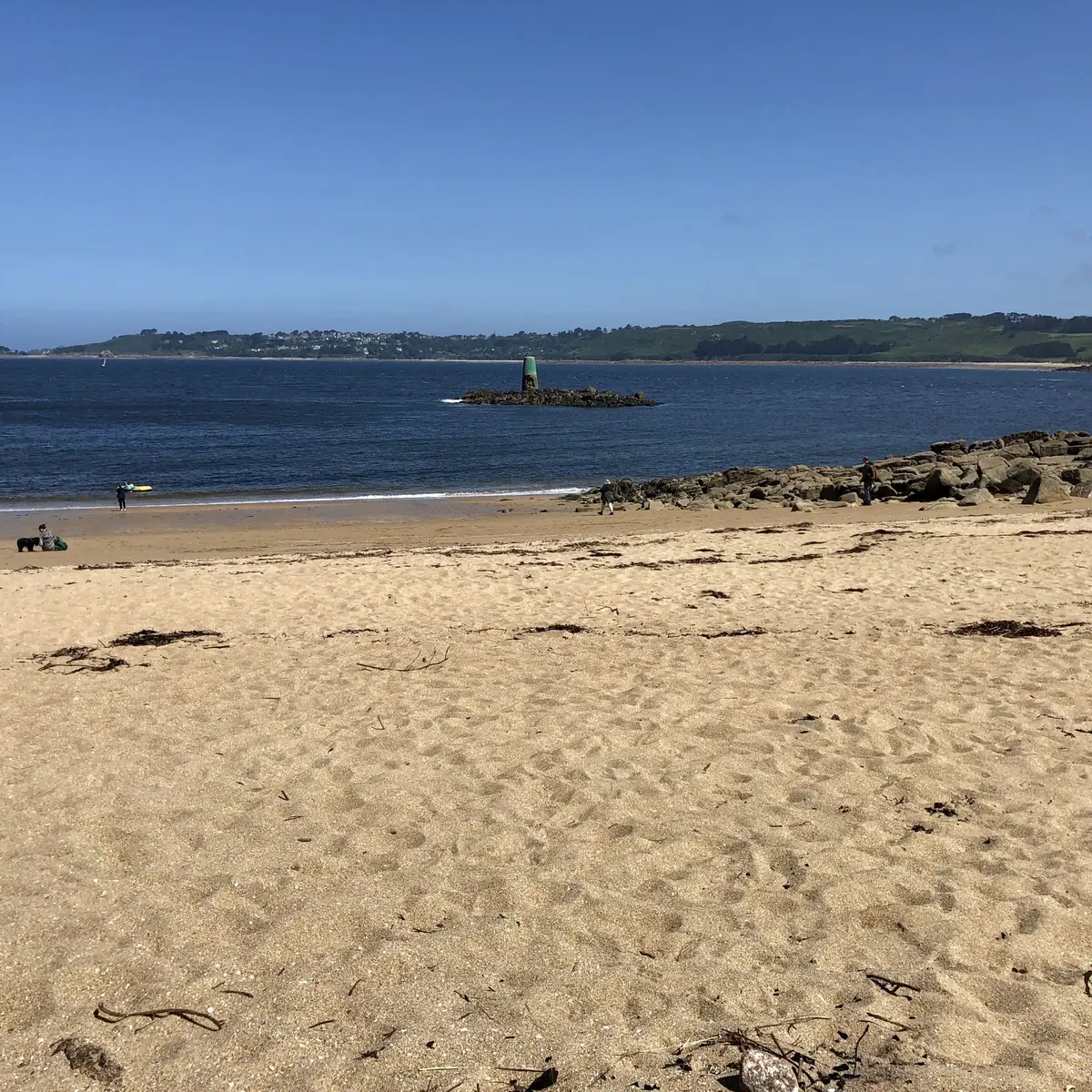 Plage Kirio vue sur Baie de Lannion et Trébeurden - Lokemo