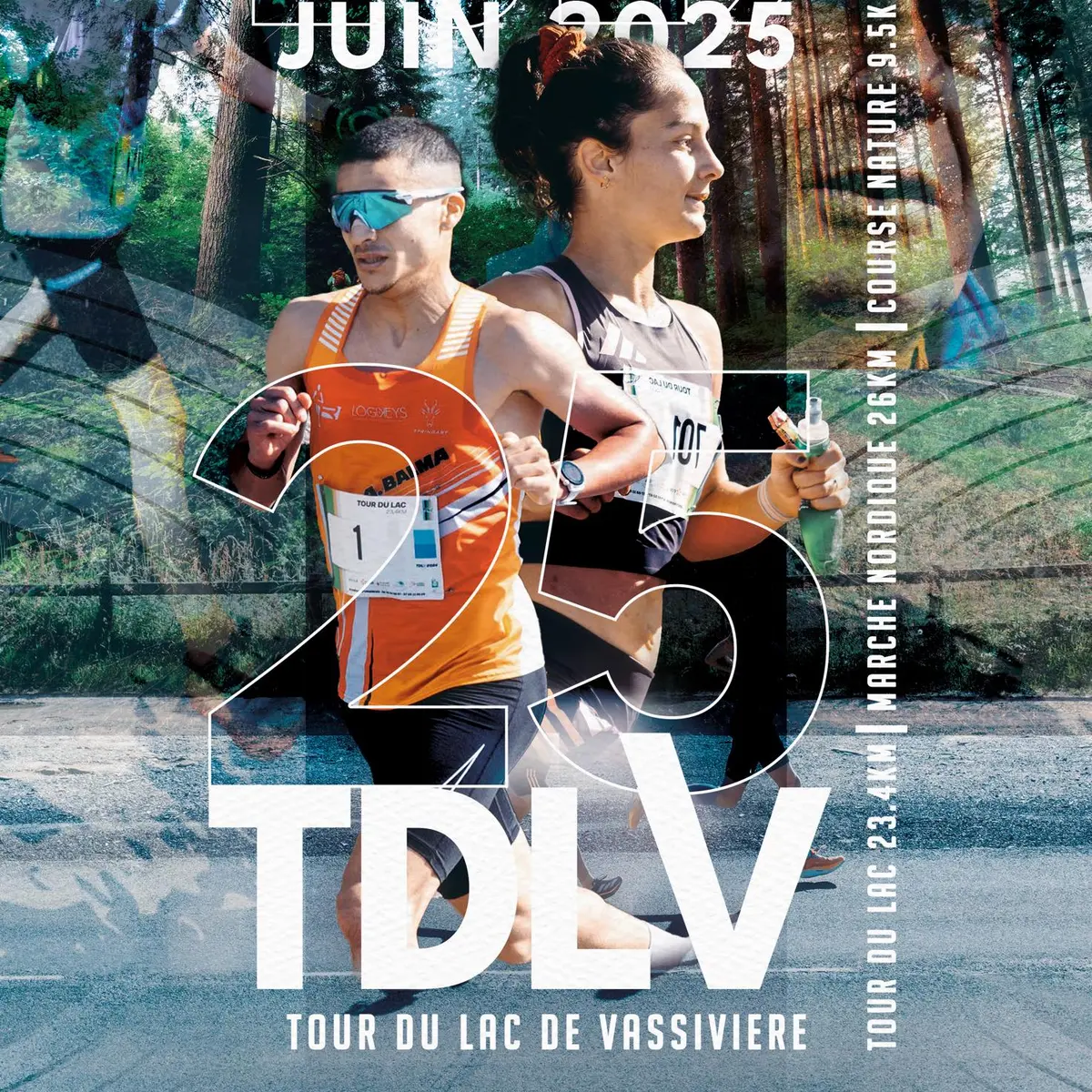 Affiche Tour du Lac de Vassivière