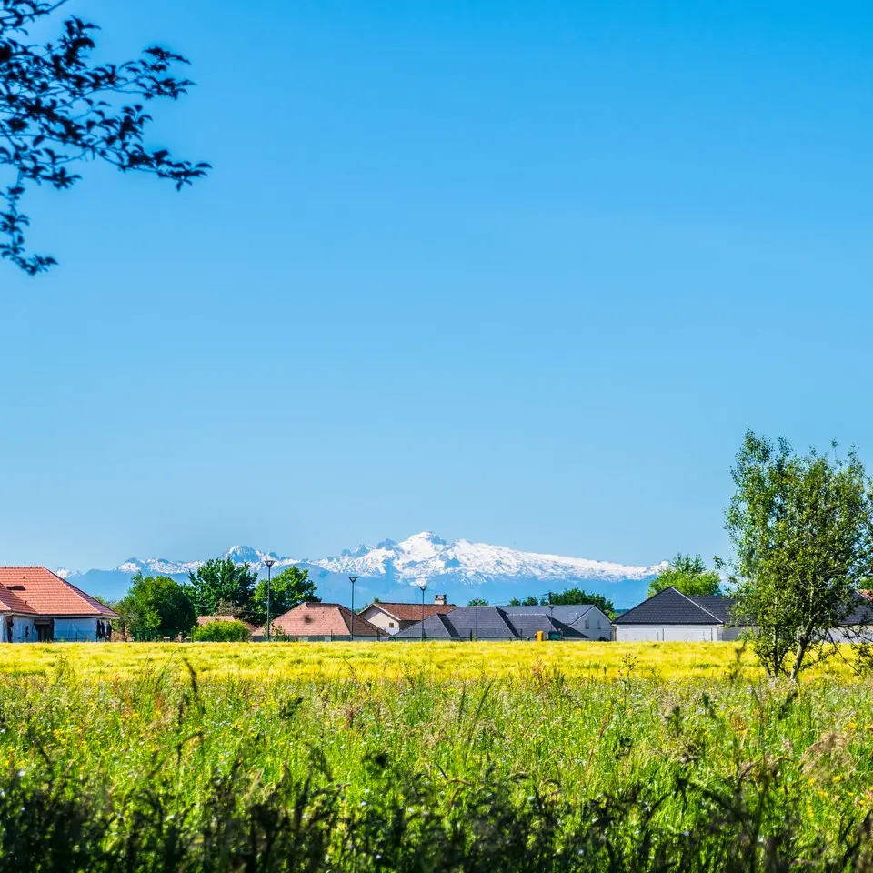 Poey de Lescar - malapet - Vue pyrénées 2