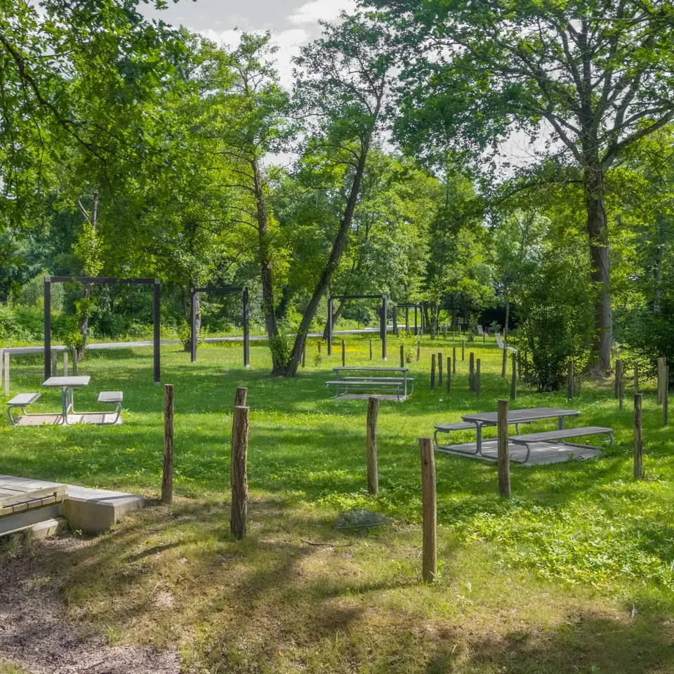 Aire de pique-nique - Beyrie en Béarn - le site 1
