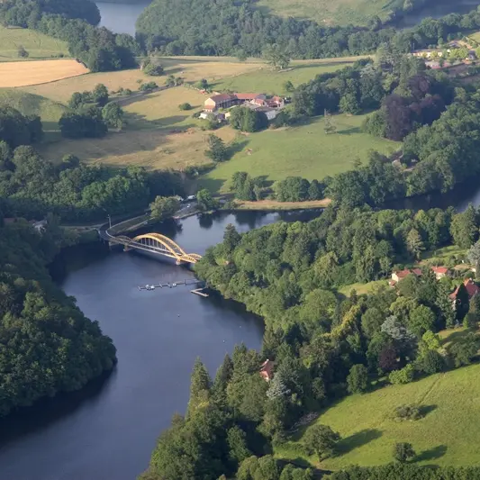 Vue aérienne du Pont du Dognon_4