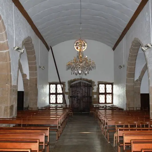 Intérieur de la chapelle Notre Dame de Toute Bonté