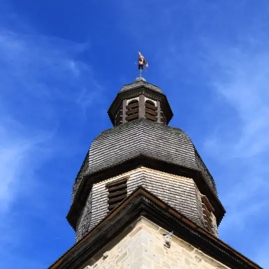 Clocher en bardeaux de châtaignier_2