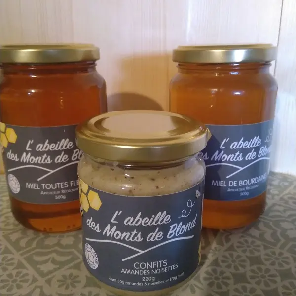 L'abeille des Monts de Blond - Miels, pain d'épices, nougat et hydromel bios_3