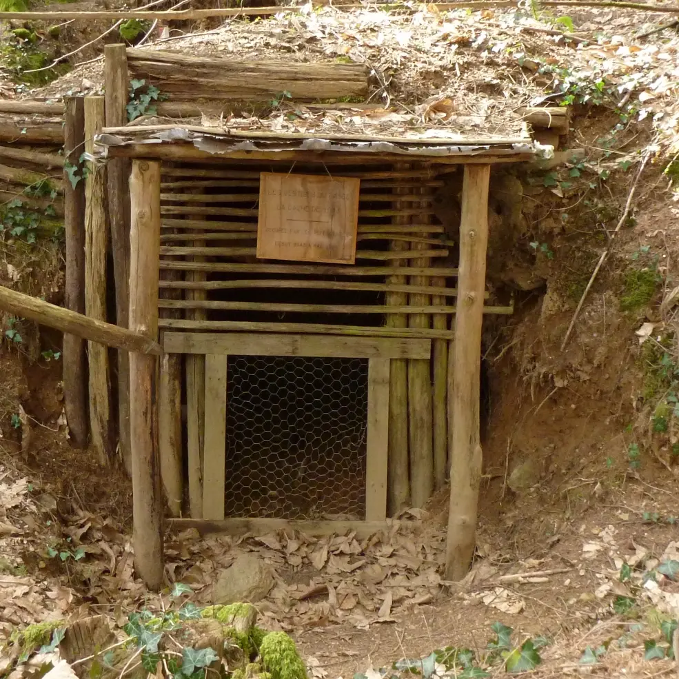 Caches des Maquisards de la forêt de Boubon_3