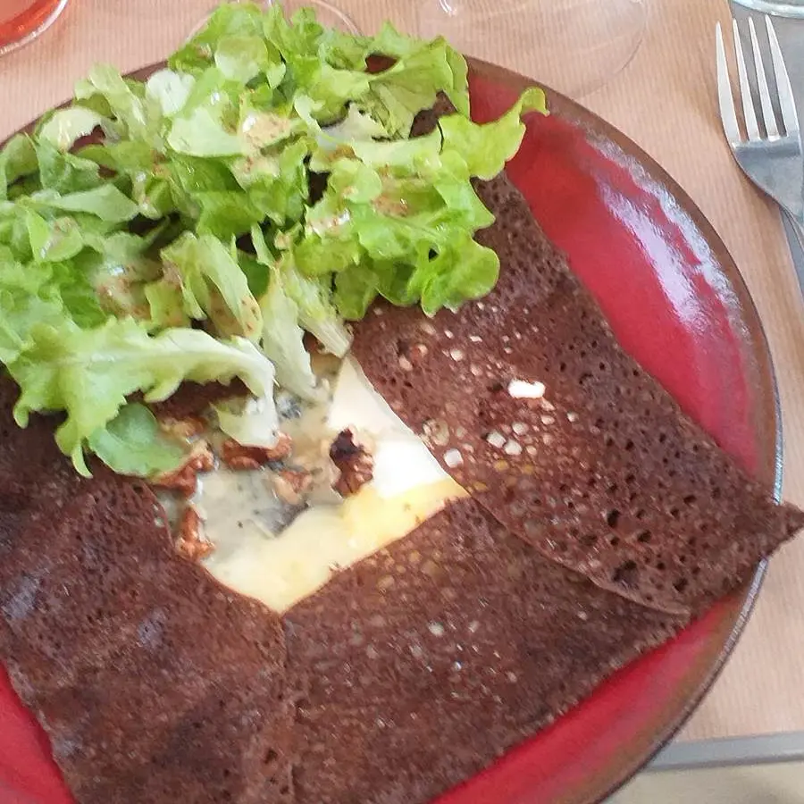 Restaurant Tandem - Pau - galette salée salade