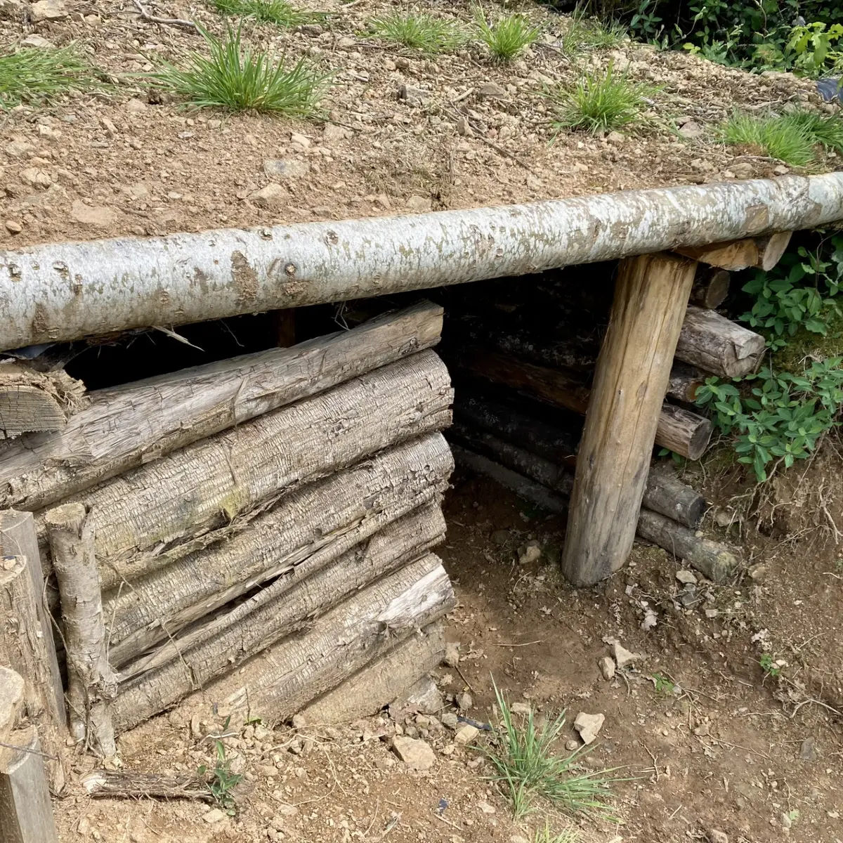 Planque du maquis à St Julien le Petit