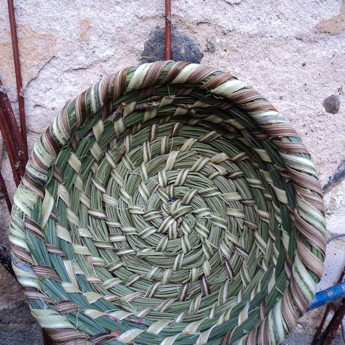 vannerie spiralée
