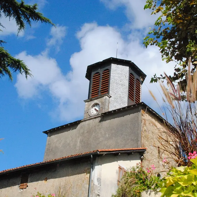 Baigts - Clocher Eglise