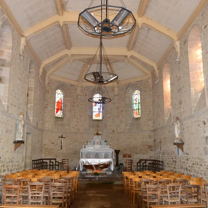 CHAMBORET eglise int