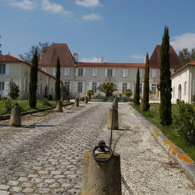 Château de Caupenne - l'allée