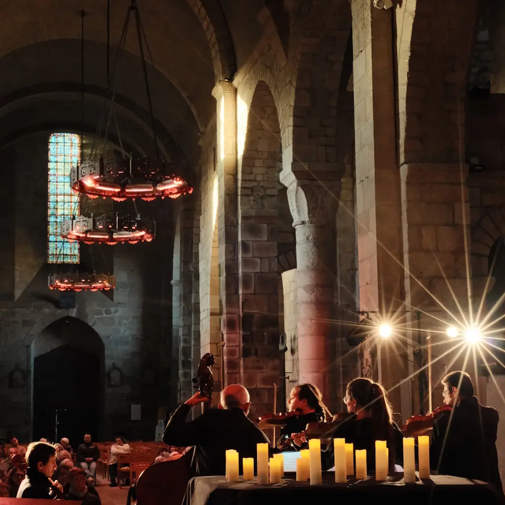 Concert de Noël de l'Orchestre de Chambre de la Nouvelle Europe et Romuald Grimbert-Barré en 2024 à St Léonard de Noblat