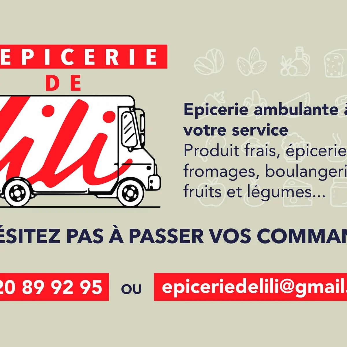 Epicerie de Lili, ambulante à Margaux