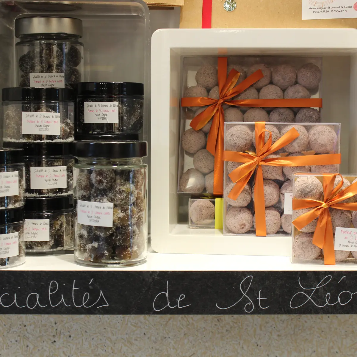 Les Pruneaux de Saint-Léonard - Boulangerie Pâtisseries Coignac
