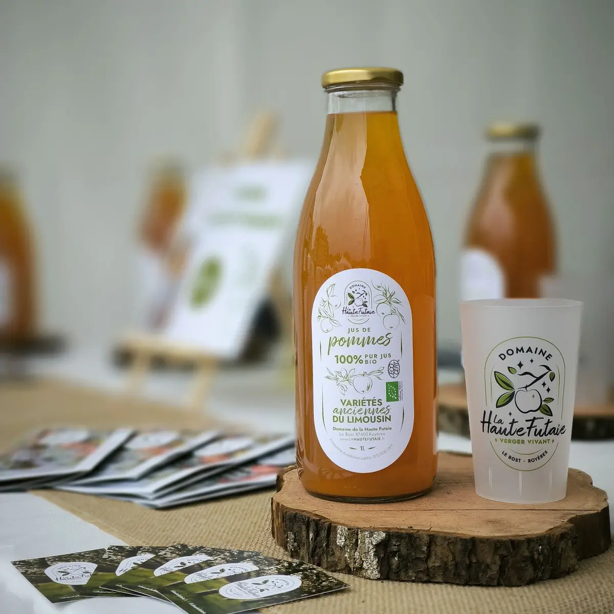 Jus de pomme du Domaine de la Haute Futaie