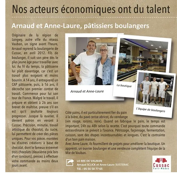 La Mie de Vauban, boulangerie - Cussac-Fort-Médoc 3