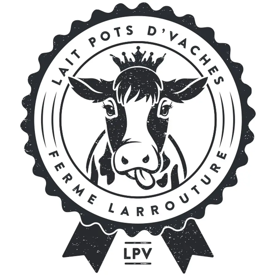 Lait pots d'vaches logo