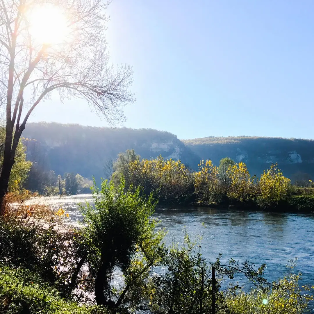 Les Eyzies en automne- Bords de Vézère