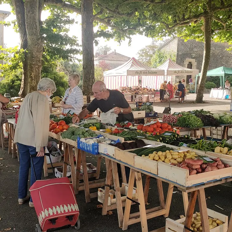 Marché Mugron jeudi - légumes