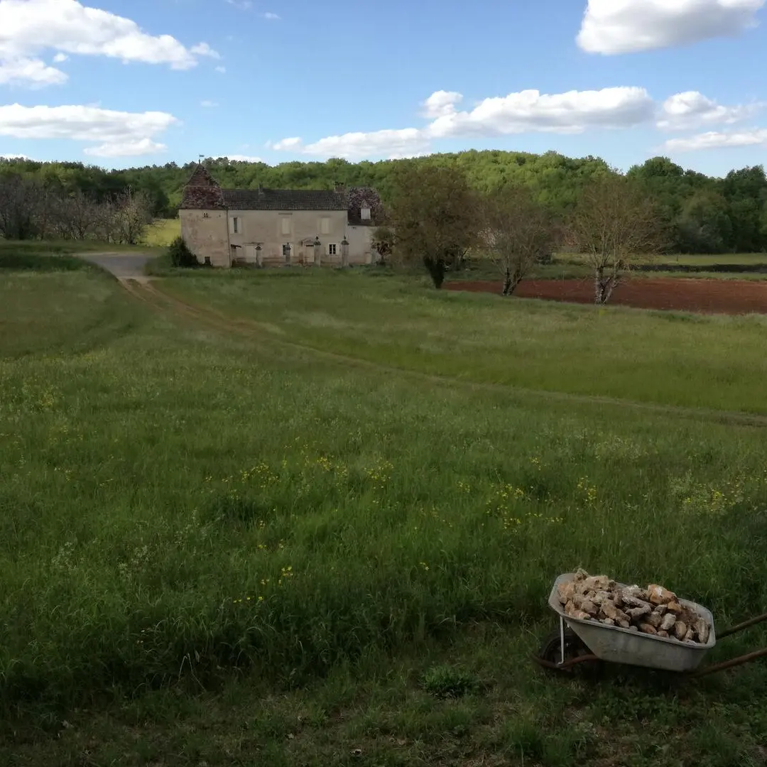 Mauzens et Miremont-brouette-pierre
