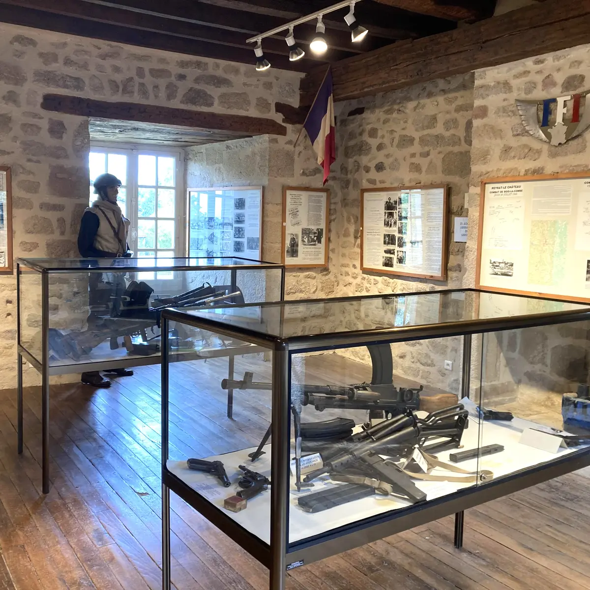 Salle 1 Musée de la Résistance de Peyrat le Château