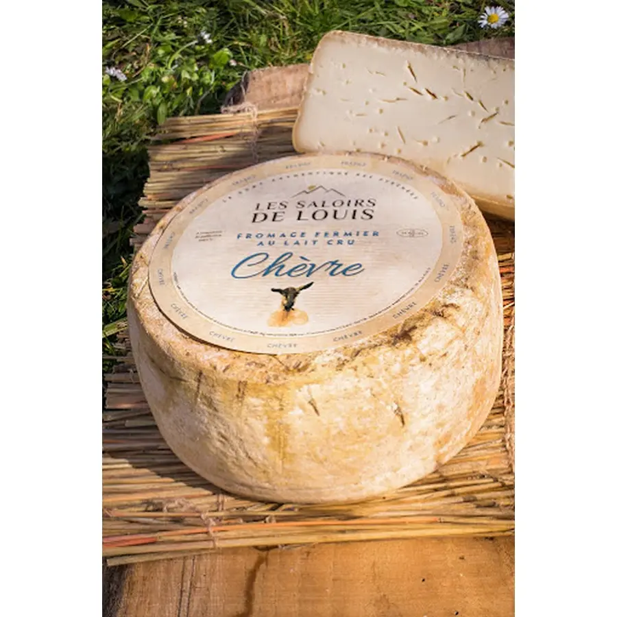 Tomme de chevre fermier lait cru des Pyrénées - Saloir de Louis - Fromagerie des 2 Berets- (2)